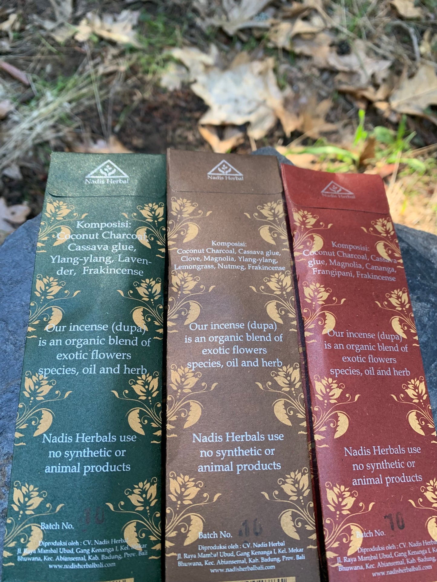 Nadis Herbal Ubud Incense Sticks