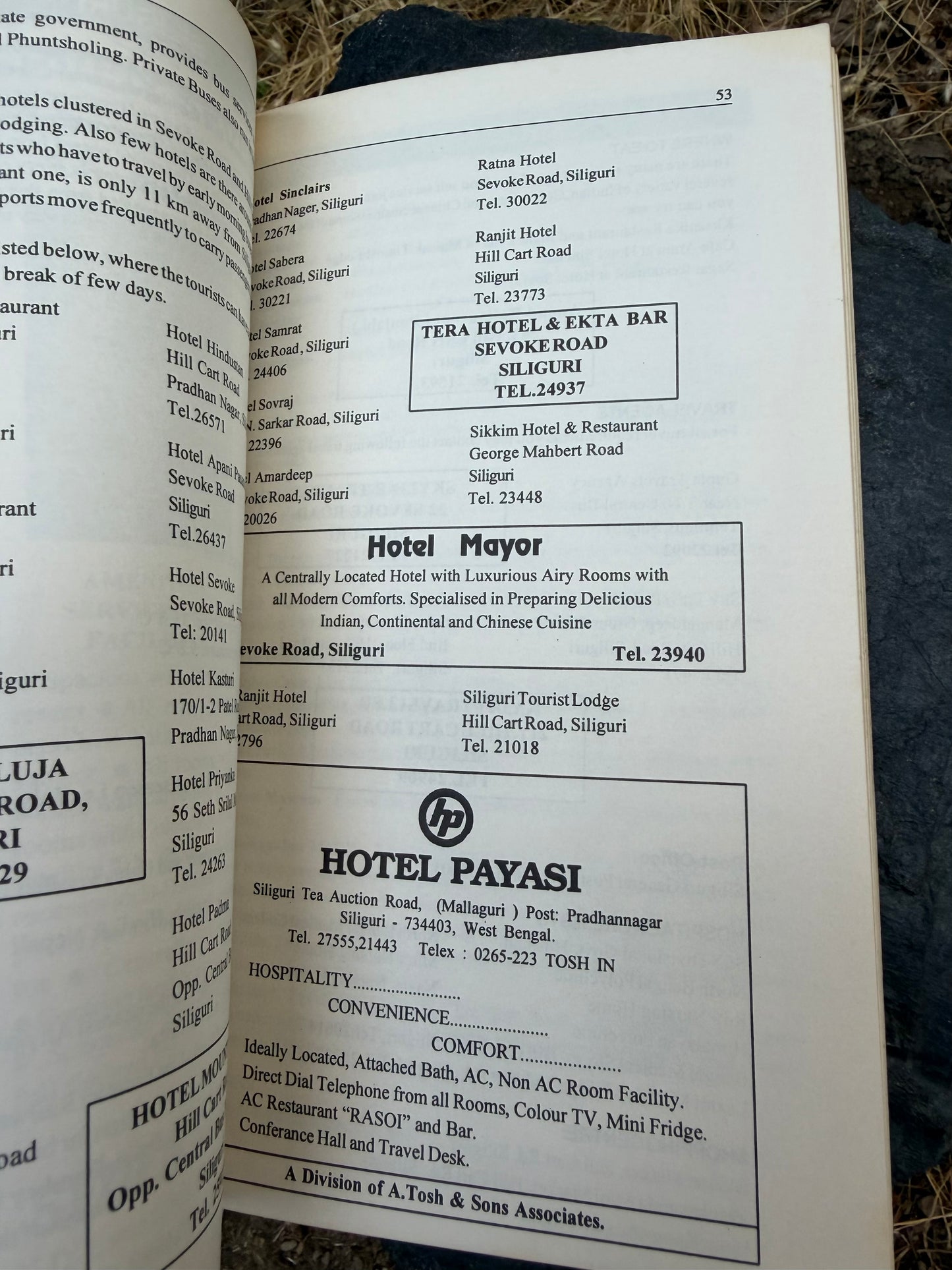 Eastern Himalayan Traveller's Guide | Vintage Book