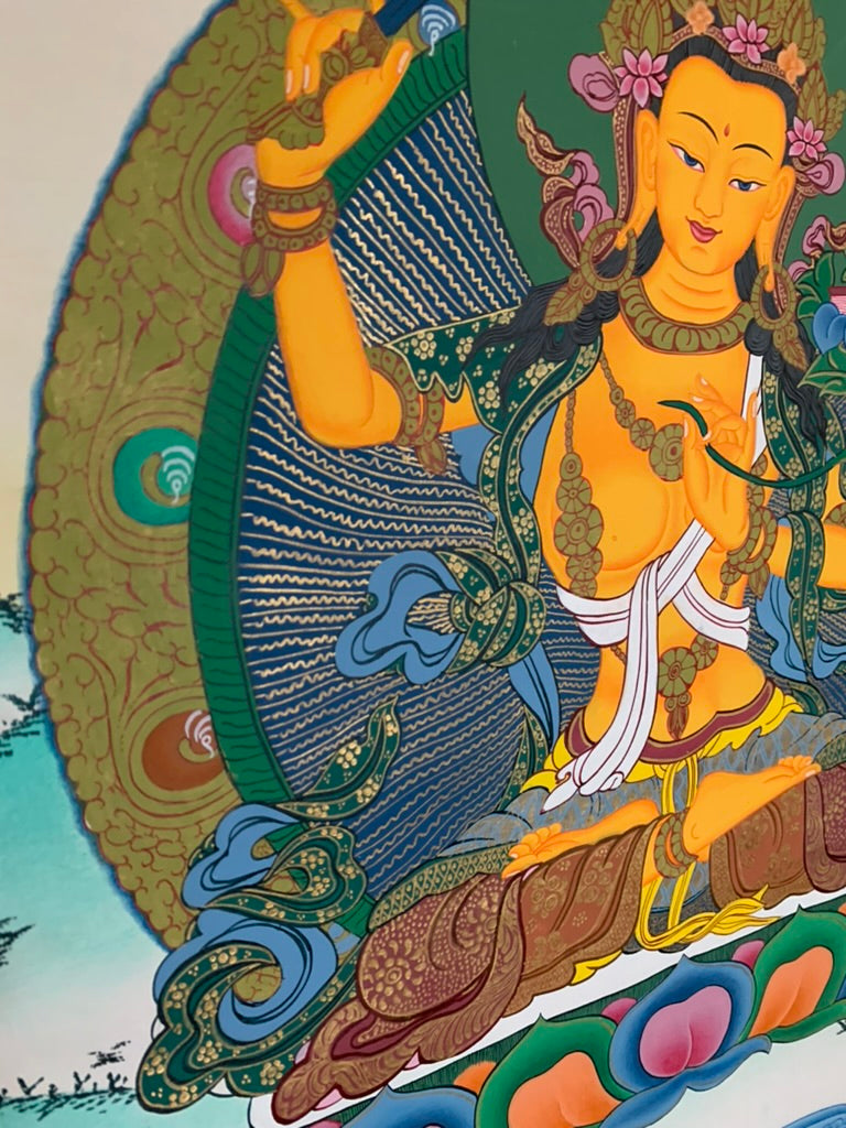 Manjushri Thangka