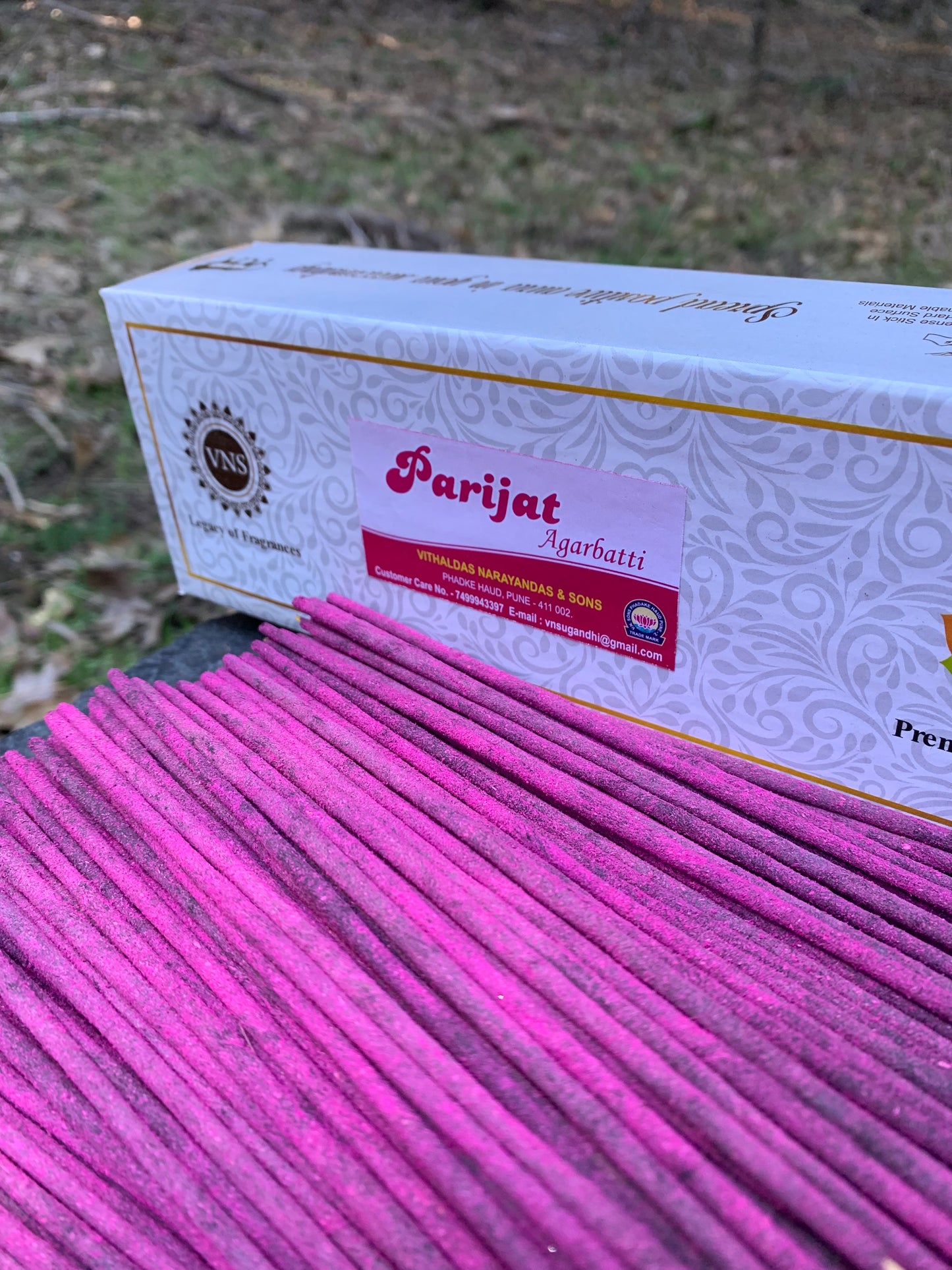 vinasons parijat jasmine incense handmade from india