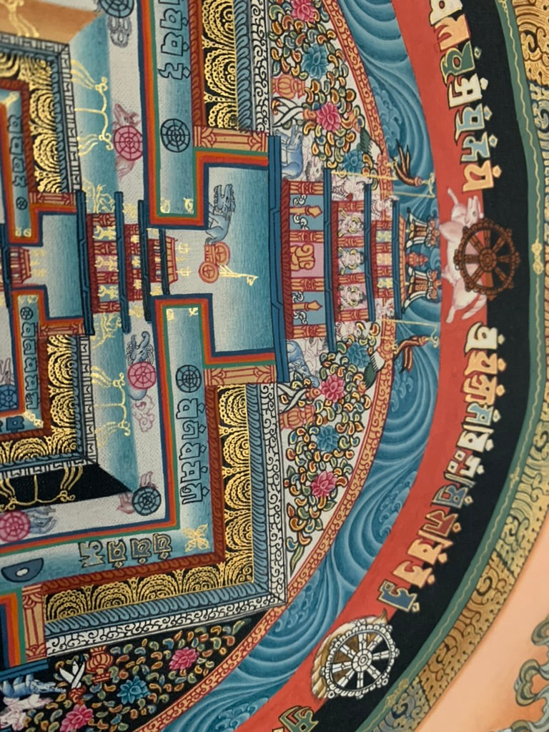 Kalachakra Mandala Thangka