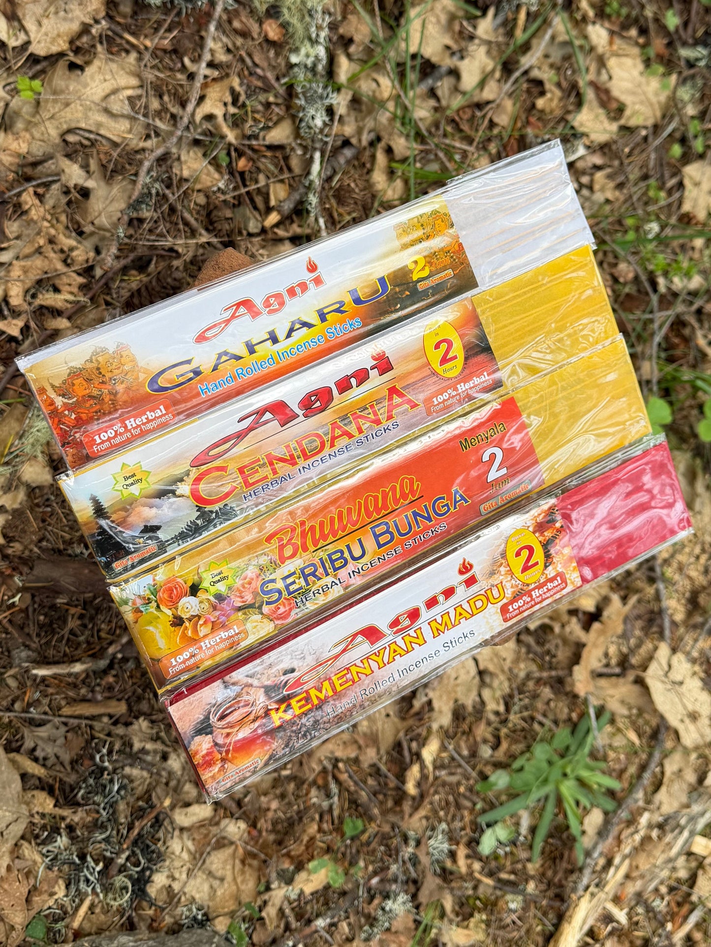 Gita Aromatics Bali Incense Sticks XL - Handmade Incense from Ubud, Bali
