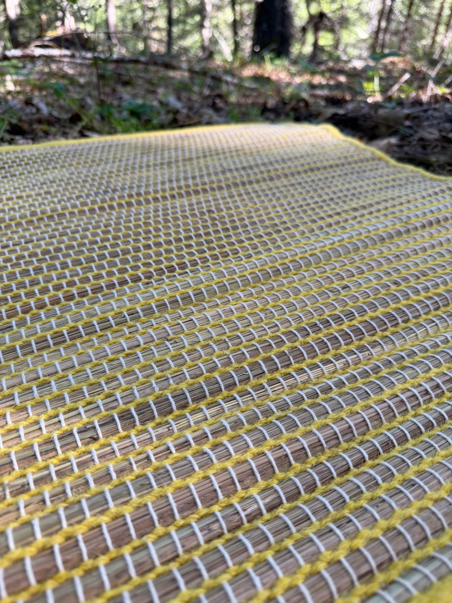Kusha Grass Meditation & Yoga Mat | Handwoven Darbha Asana (Kush Aasan)