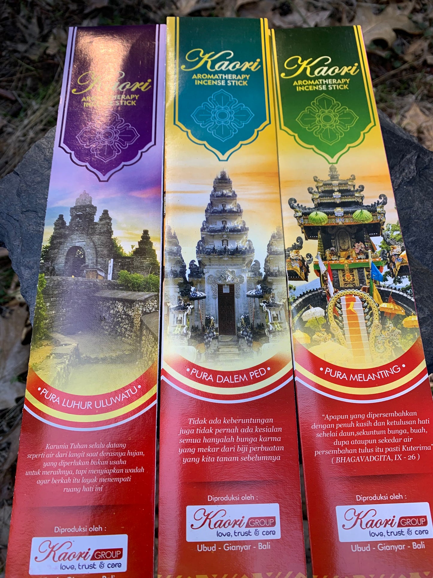 Kaori Incense Sticks x3