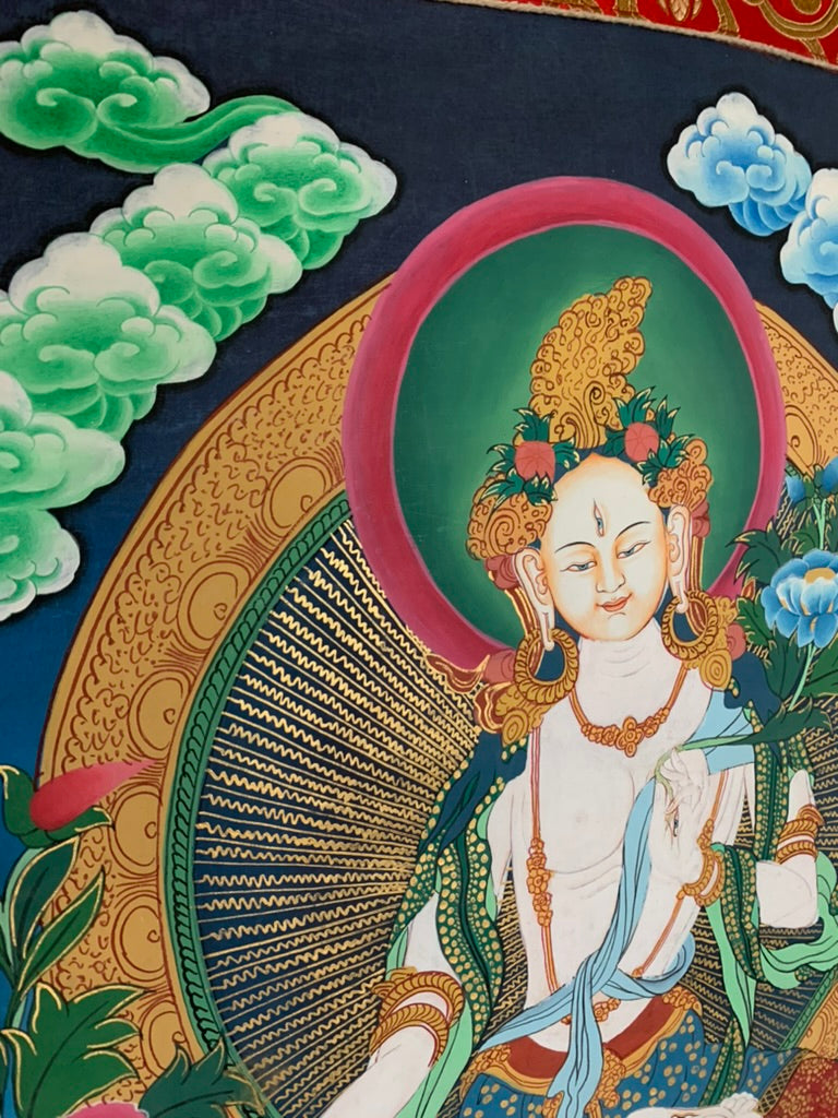 White Tara Thangka