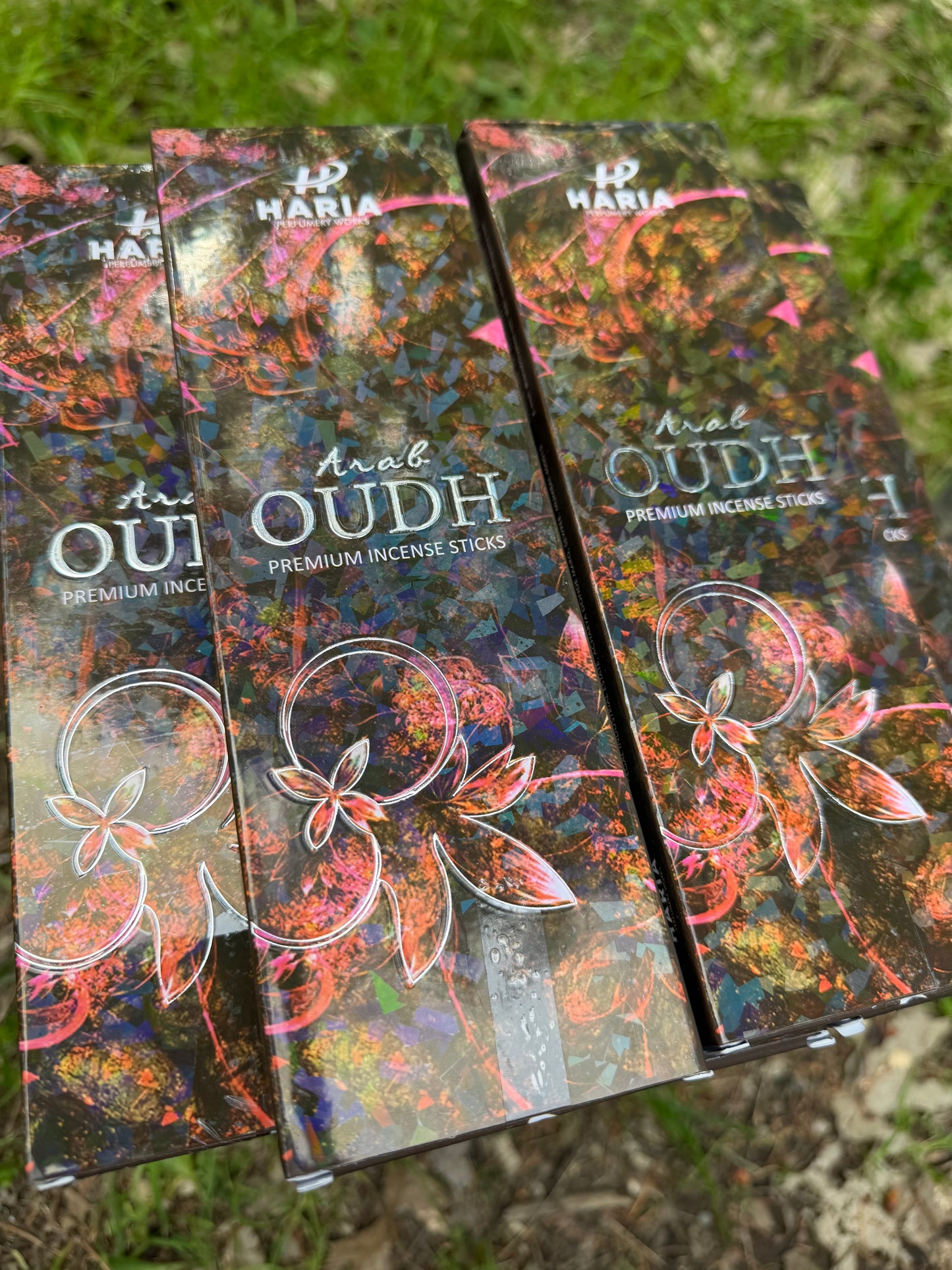 Haria Arab Oudh Incense Sticks 50g box