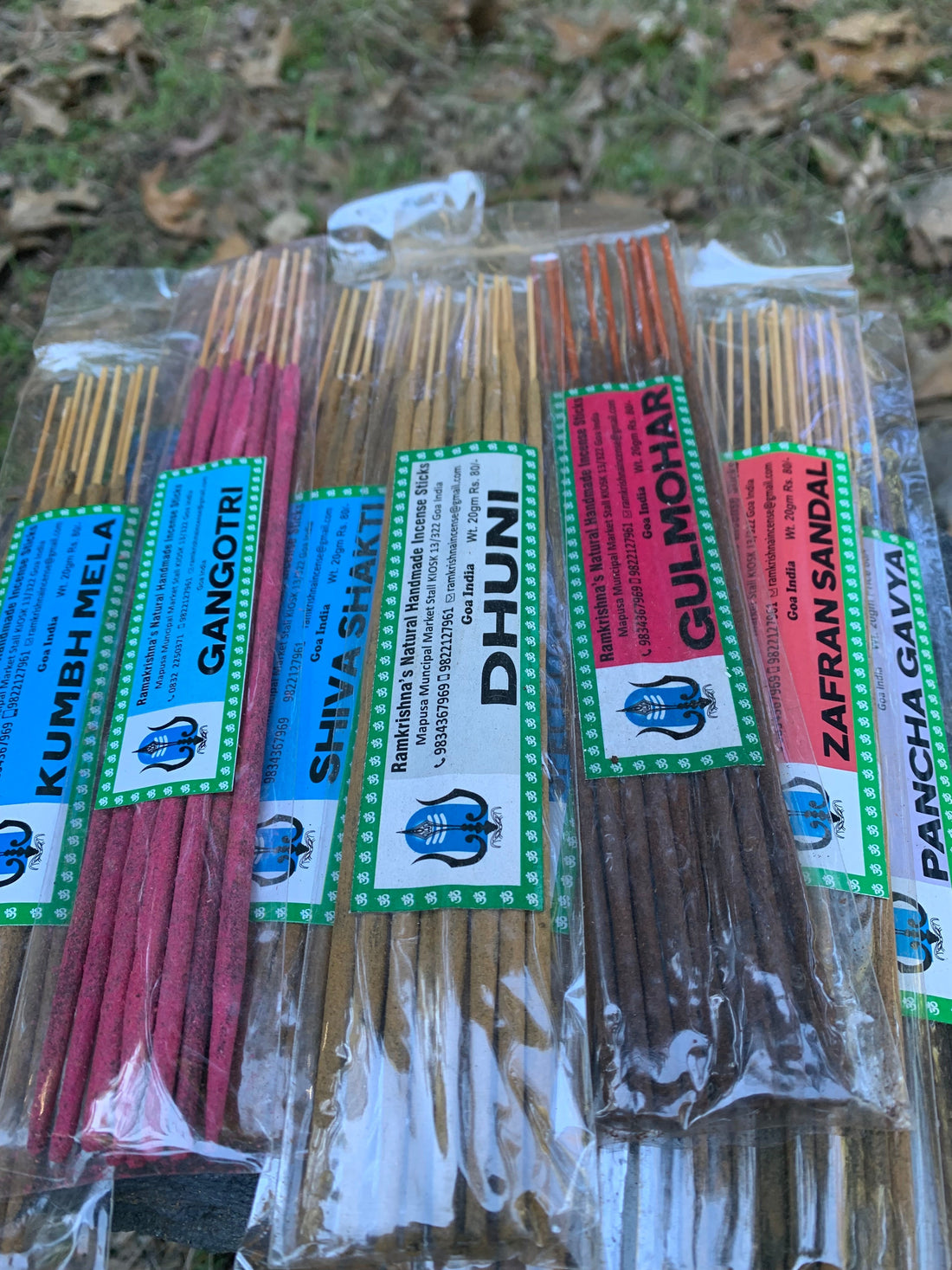 Ramakrishna Incense from Goa: Traditional Handmade Masala Incense from India