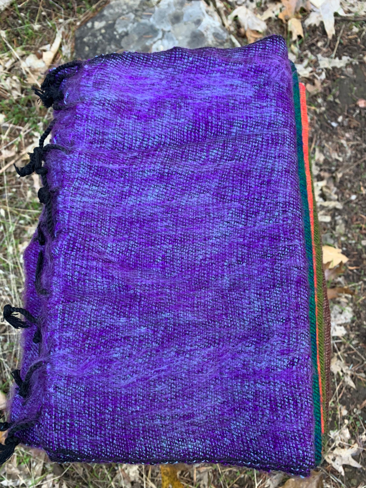 Set of 5 Handmade Himalayan Yak Wool Scarves from Nepal