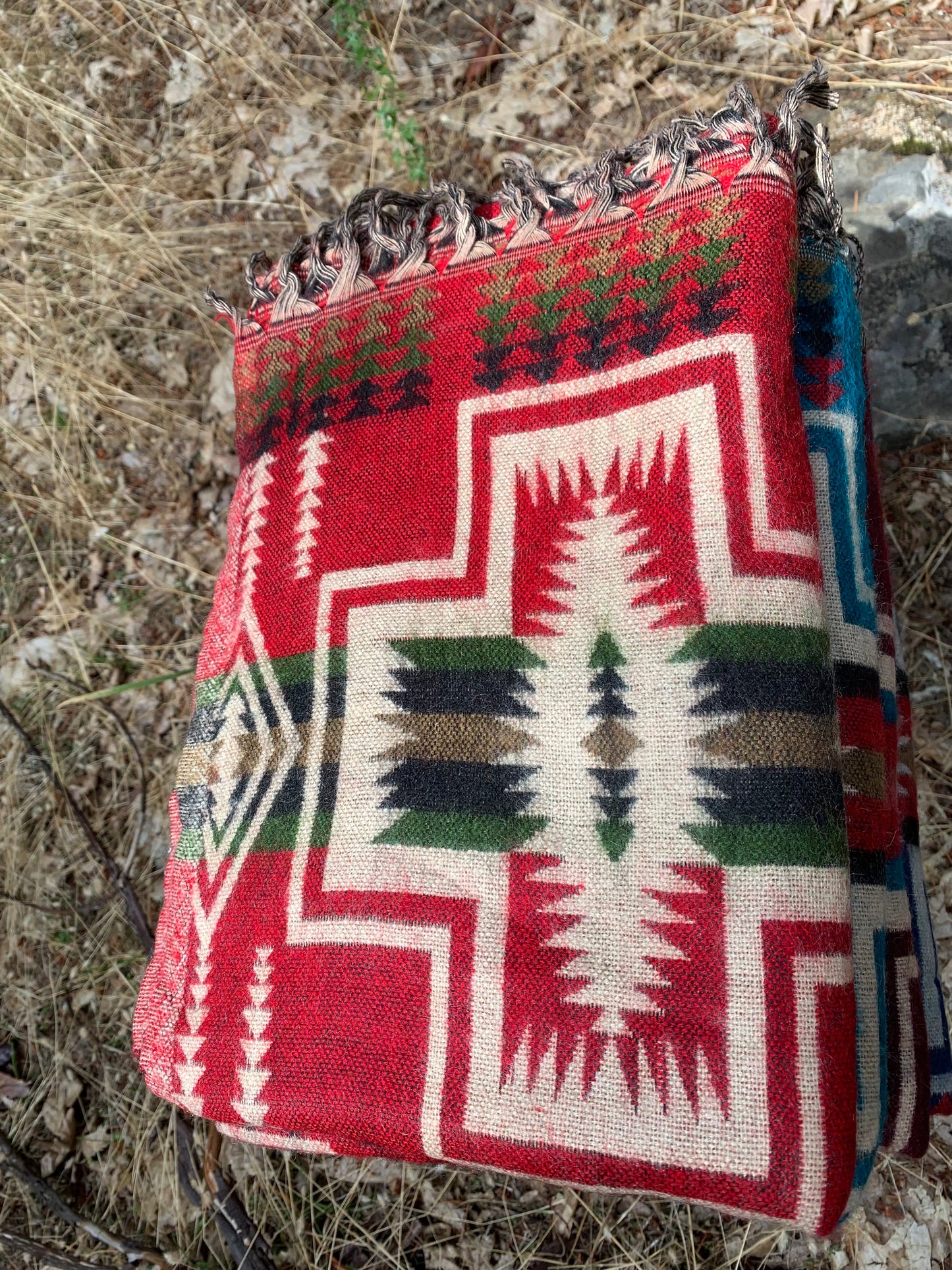 Handmade Yak Wool Blanket - Kathmandu Valley Throw from Nepal