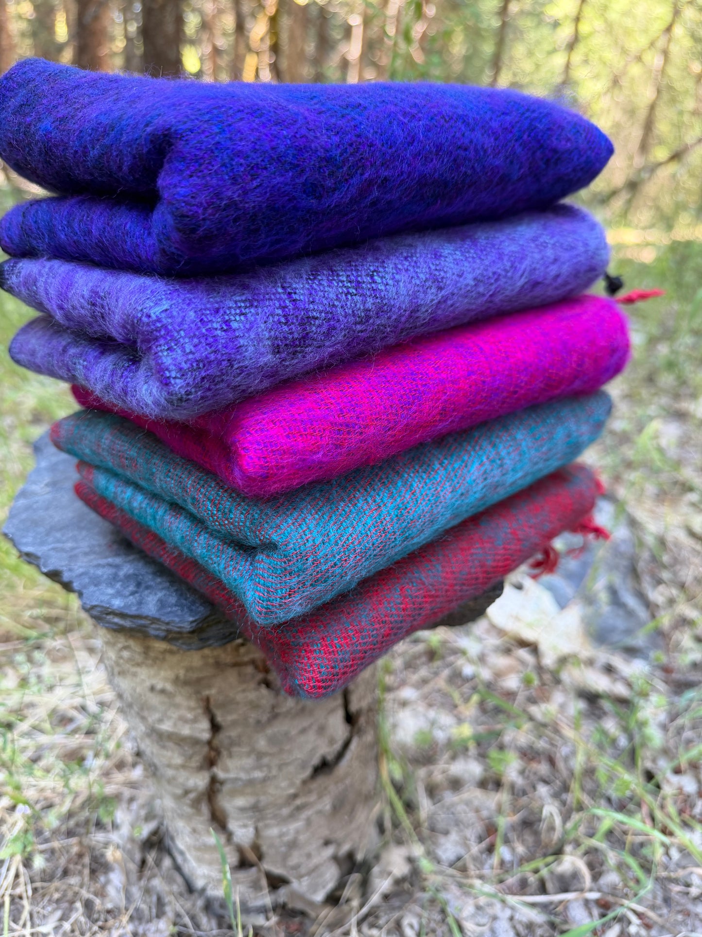 Handmade Himalayan Yak Wool Scarves from Nepal