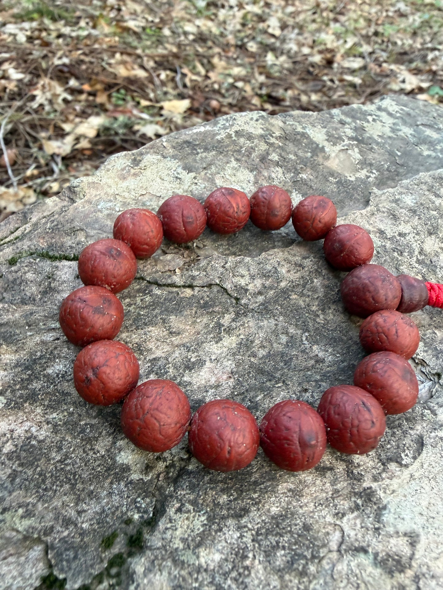 Special Boudhanath Bodhi Seed Bracelet – Himalayan Meditation Wrist Mala