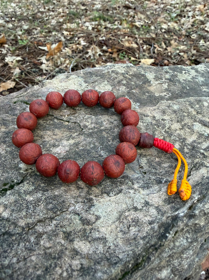 Special Boudhanath Bodhi Seed Bracelet – Himalayan Meditation Wrist Mala