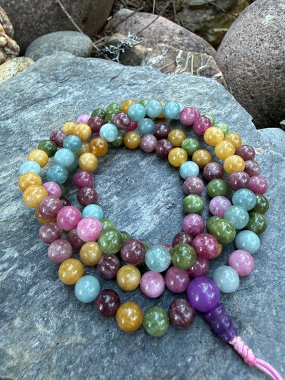 Riverstone Agate Gemstone Mala