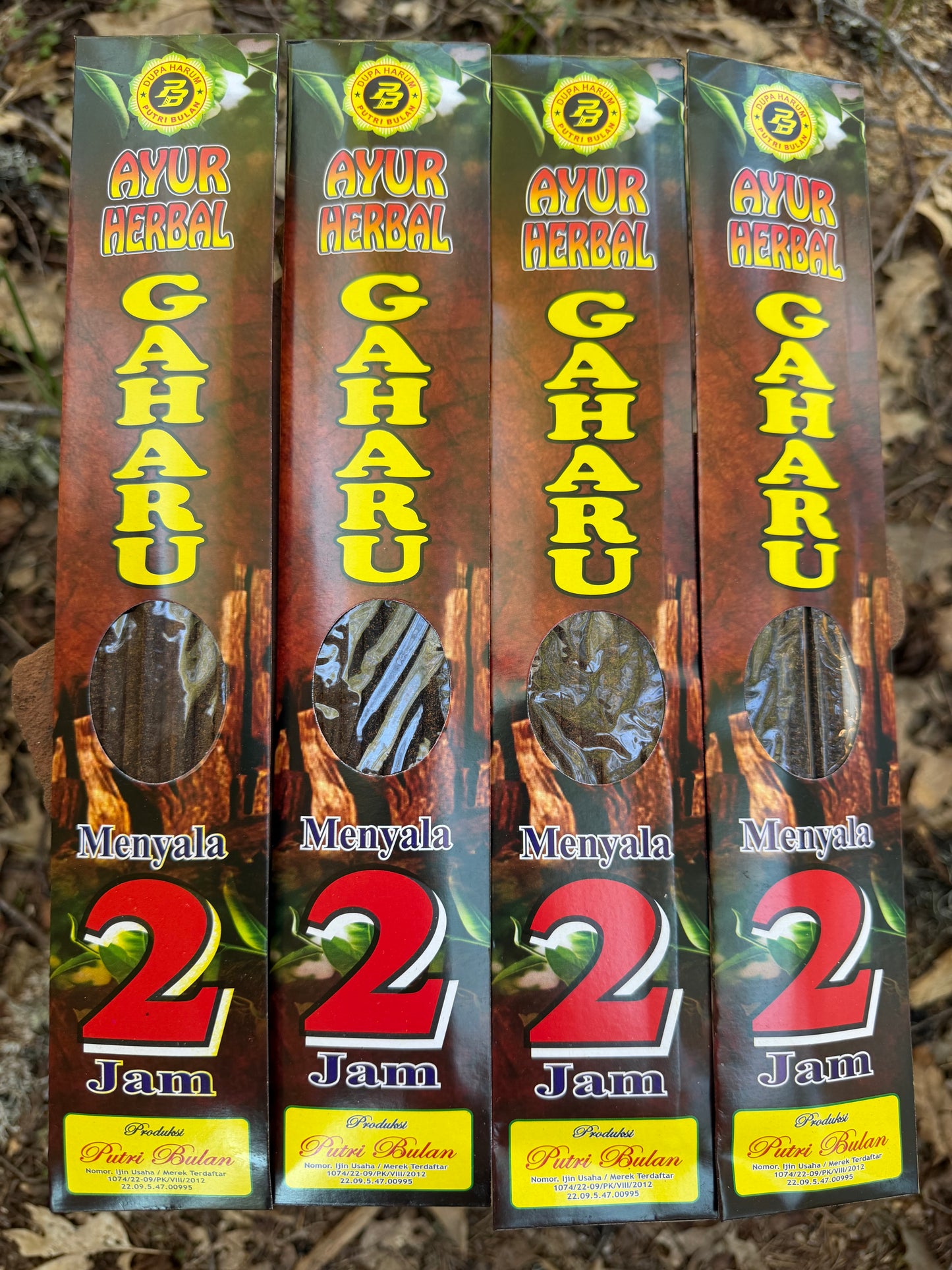 Ayur Herbal Gaharu Agarwood Incense