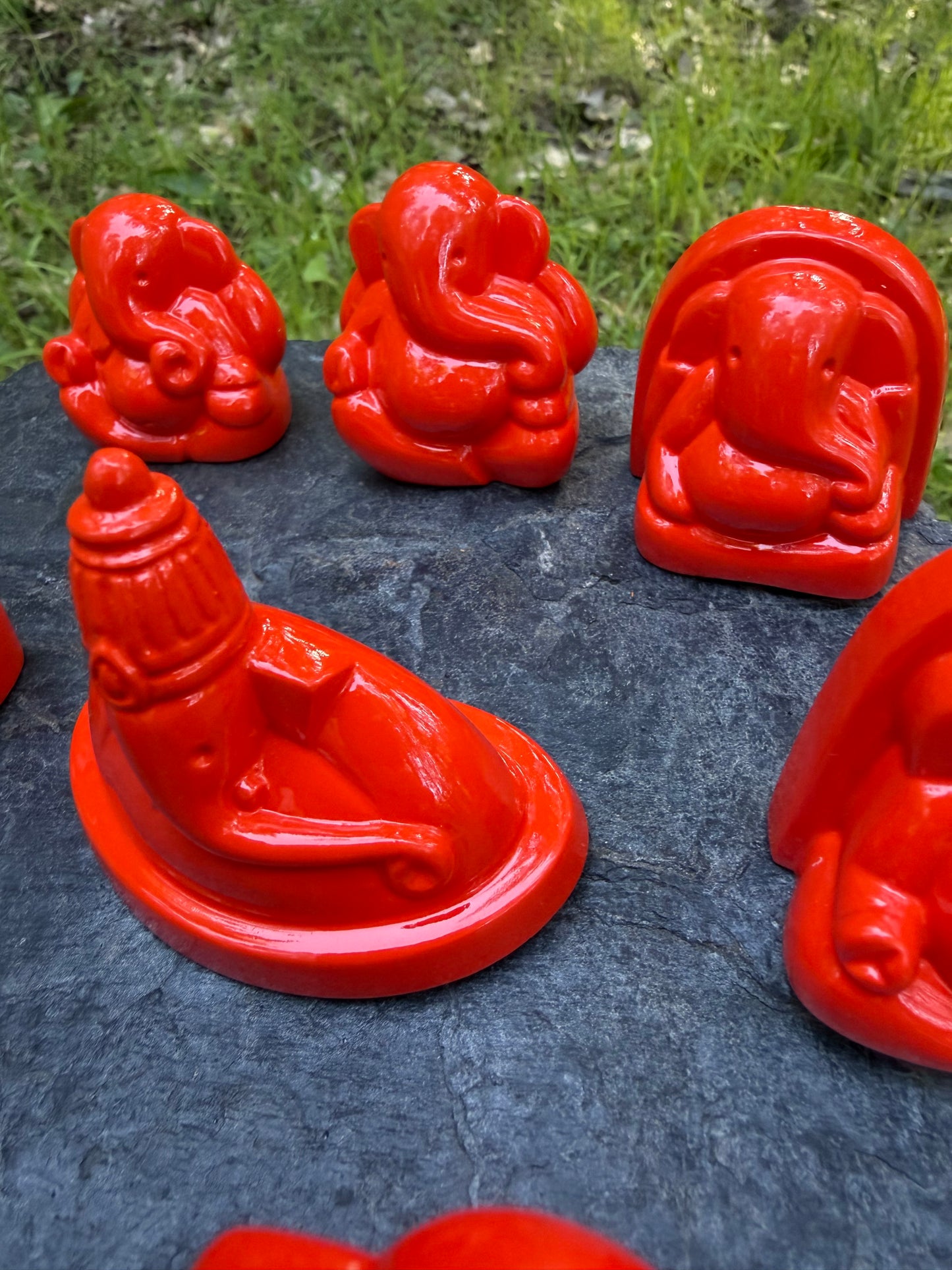 Ashtavinayak Ganpati Set - 8 Sacred Forms of Lord Ganesha | Mini Ganesh Murti Collection