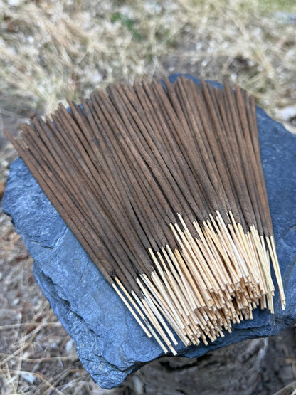 White sage and rose incense sticks