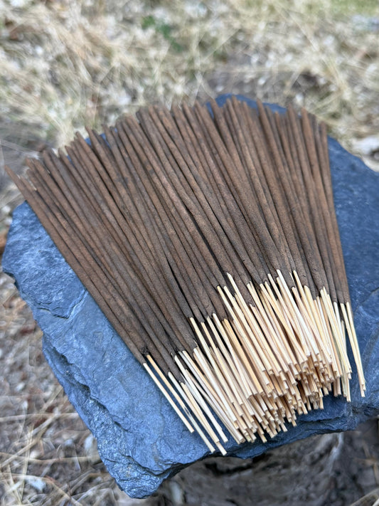 White sage and rose incense sticks