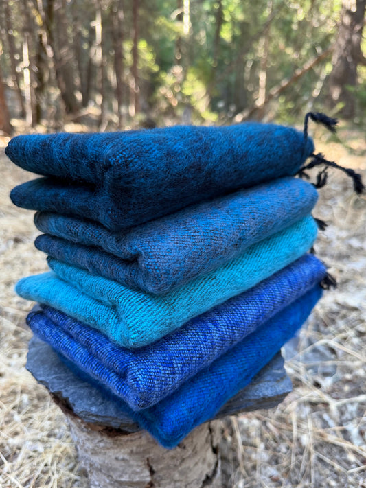 Handmade Himalayan Yak Wool Scarves from Nepal