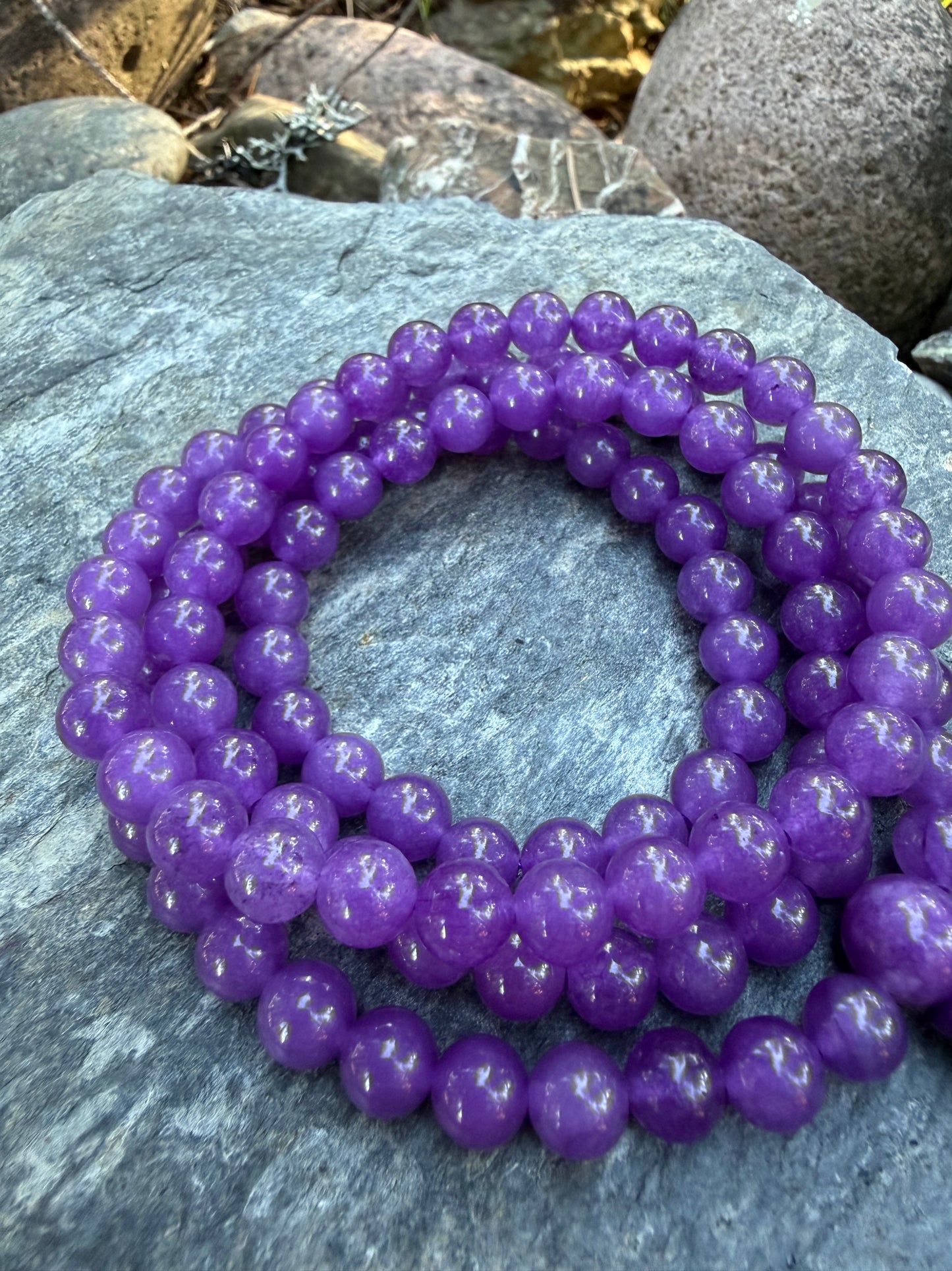 Amethyst Gemstone Mala
