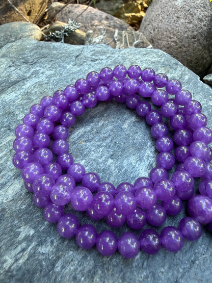 Amethyst Gemstone Mala