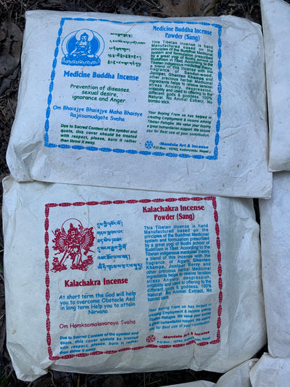 Tibetan Himalayan Incense Powders