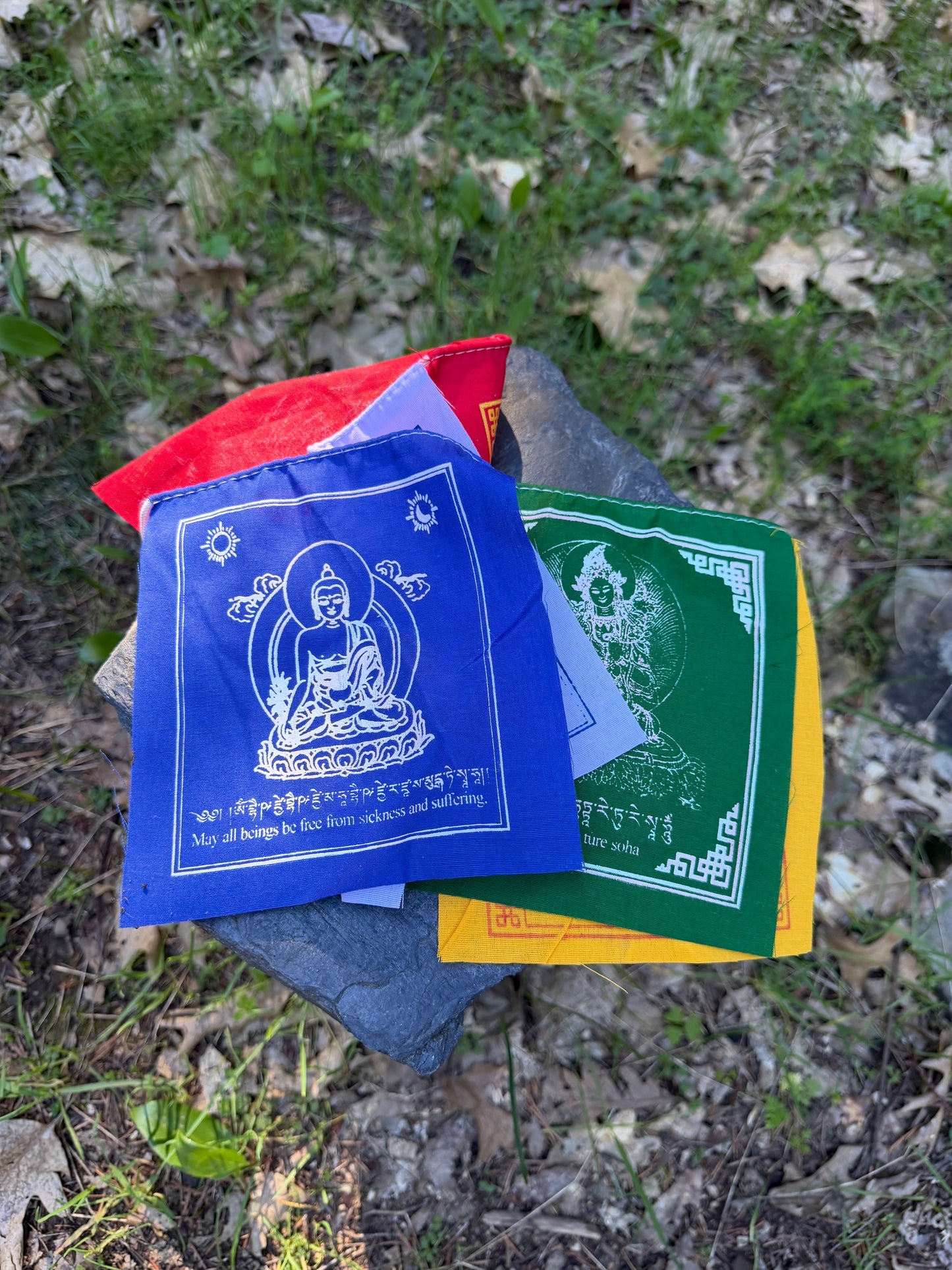 Pancha 5 Buddhas Prayer Flags
