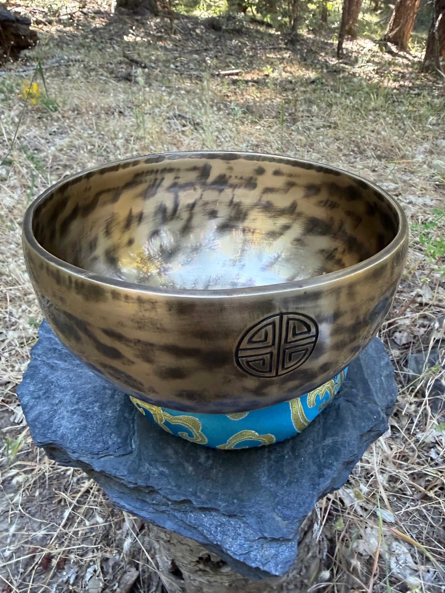 Handmade Nepalese singing bowl for meditation and sound healing