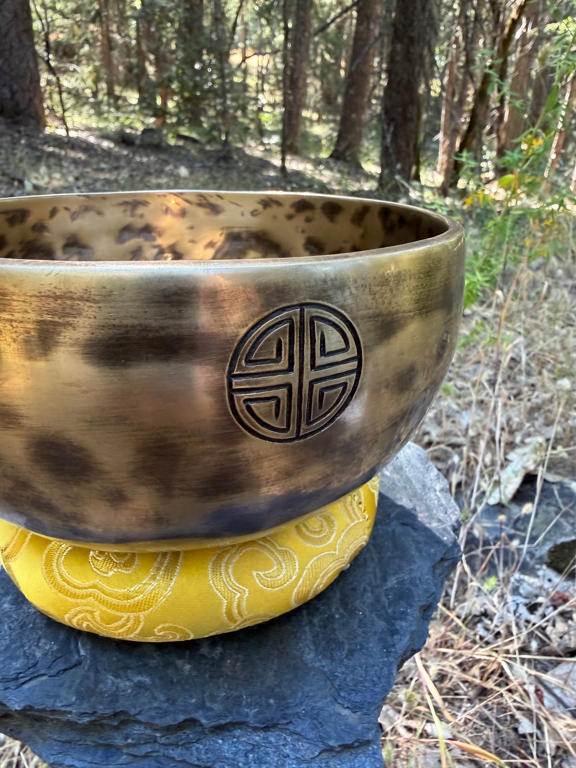 Handmade Nepalese singing bowl for meditation and sound healing