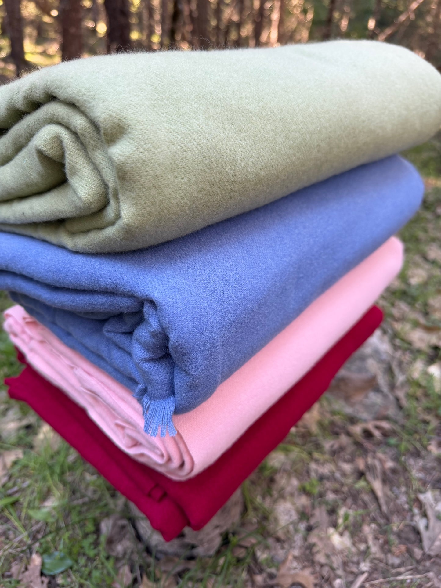 Extra Soft Himalayan Wool Throw Blanket - Limited Artisan Blanket from the Everest Highlands
