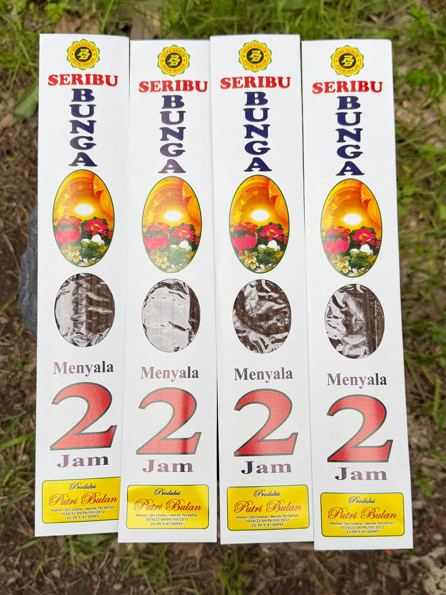 Seribu Bunga 1000 Flowers Incense - Dupa Harum Putri Bulan Balinese Incense Sticks
