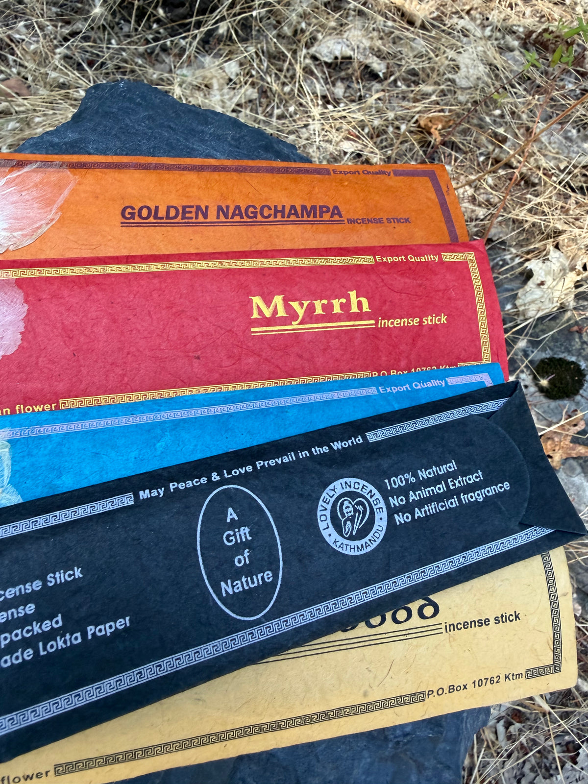 5 Pack Nepal Flora Incense Sticks