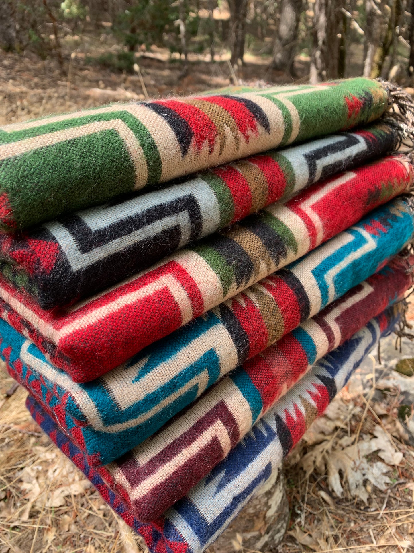 Handmade Yak Wool Blanket - Kathmandu Valley Throw from Nepal