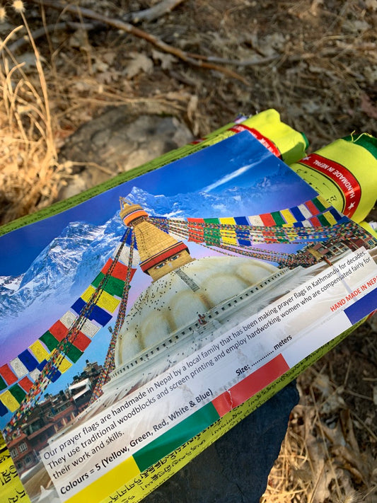 tibetan prayer flags from Nepal