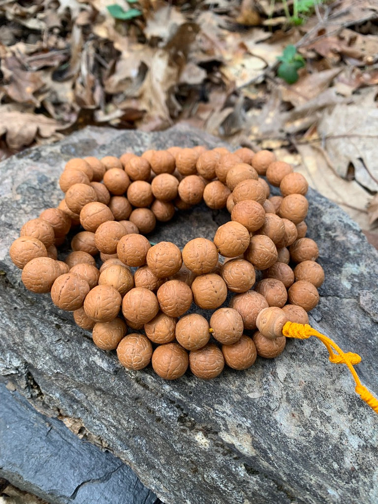 bodhi seed mala necklace from nepal