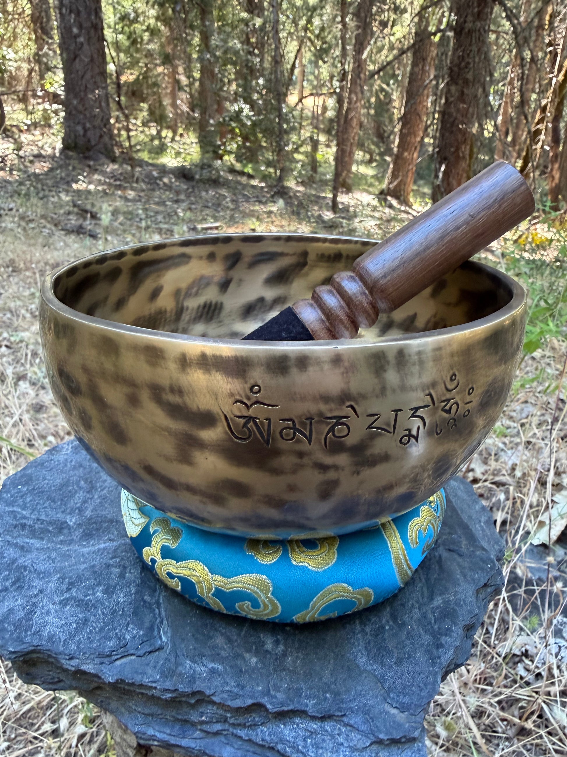 Handmade Nepalese singing bowl for meditation and sound healing