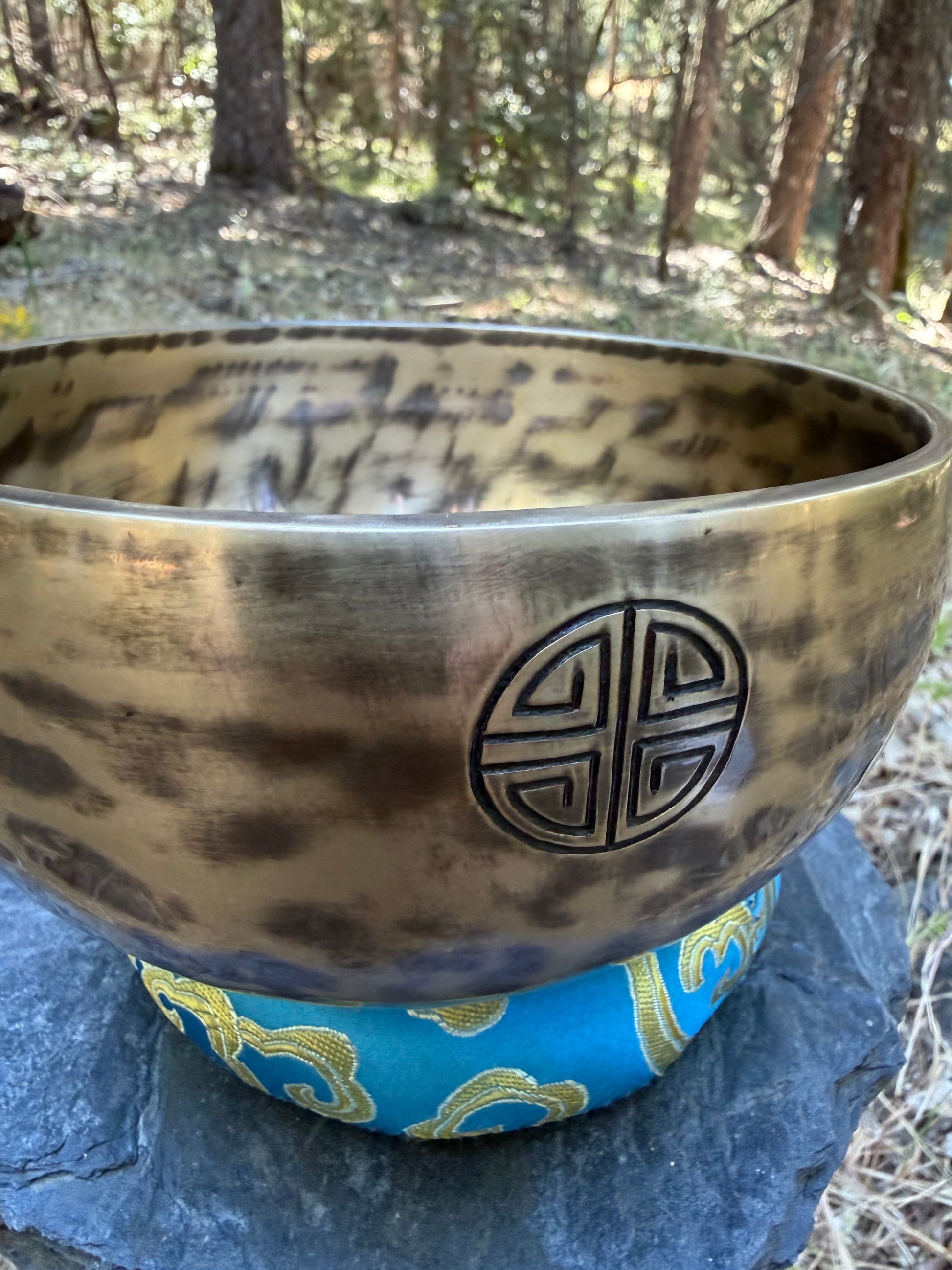 Handmade Nepalese singing bowl for meditation and sound healing