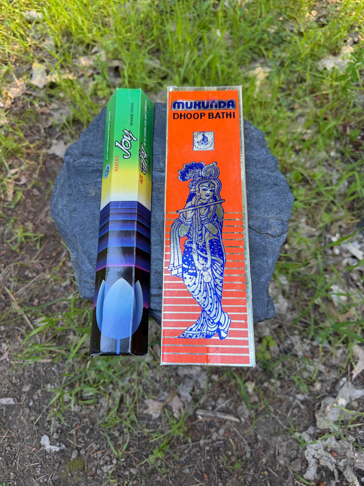 Nandi's Joy and Mukunda Dhoop Bathi Incense