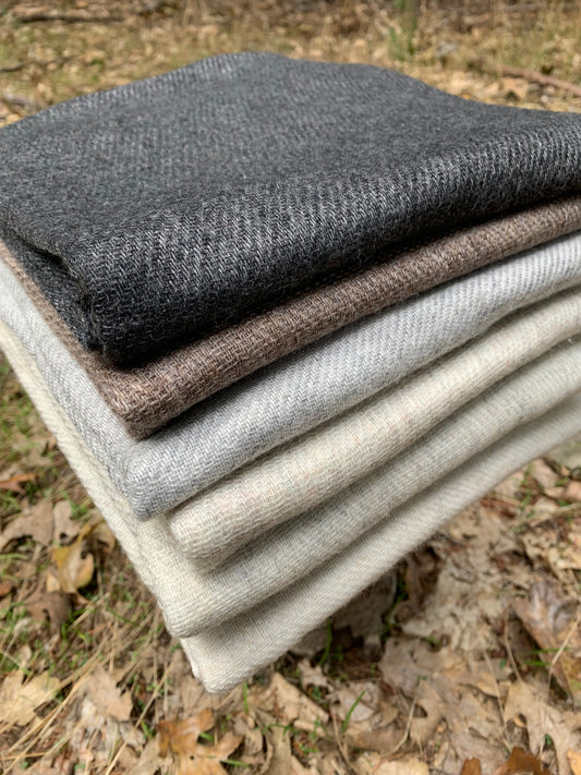 Himalayan Fine Textured Wool Scarf-Shawl-Wrap | Extra Soft Handwoven Nepal Scarf | All Season Lightweight