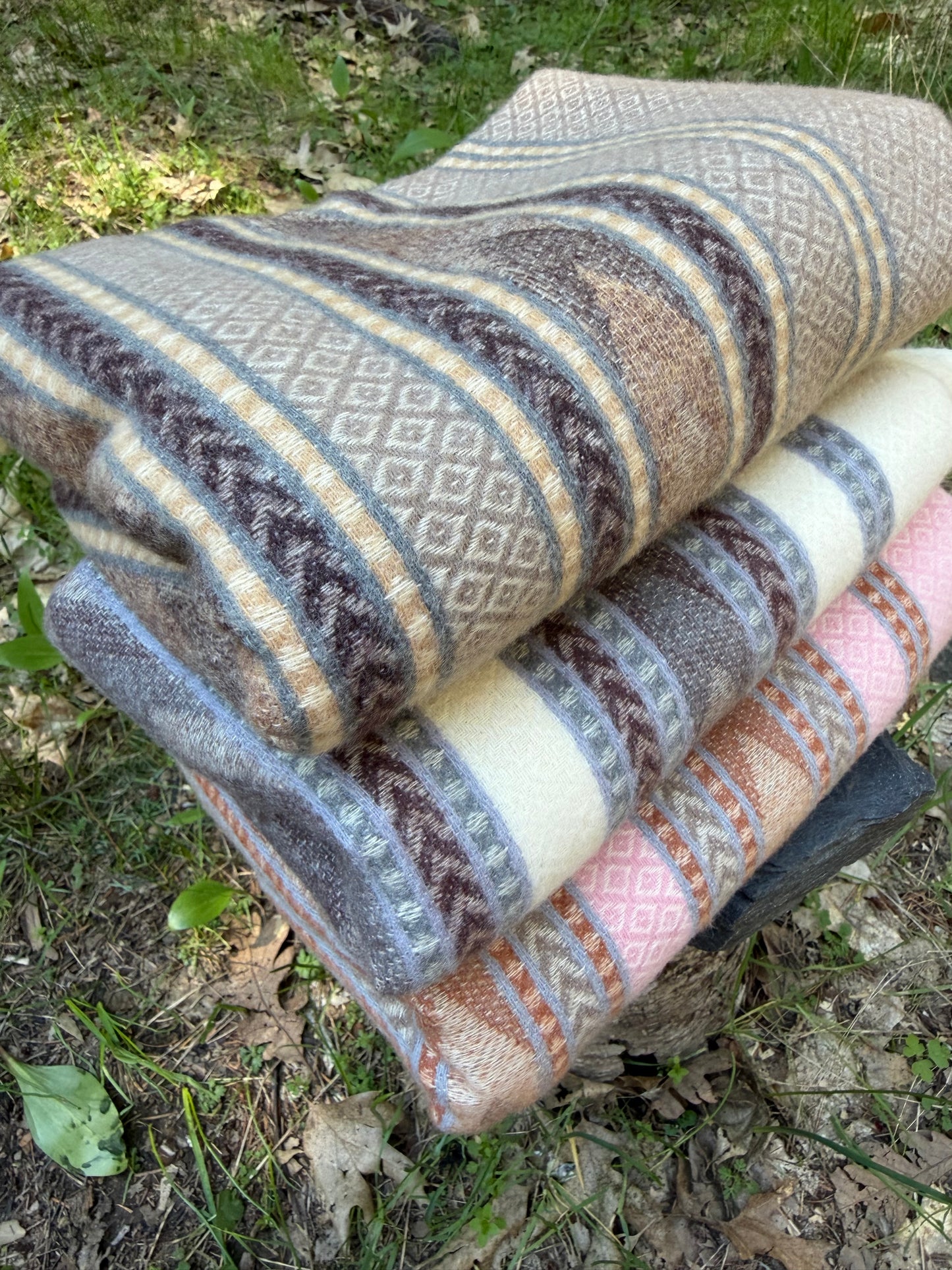 Extra Soft Himalayan Wool Blanket-Scarf-Wrap | Limited Artisan Blanket from the Highlands