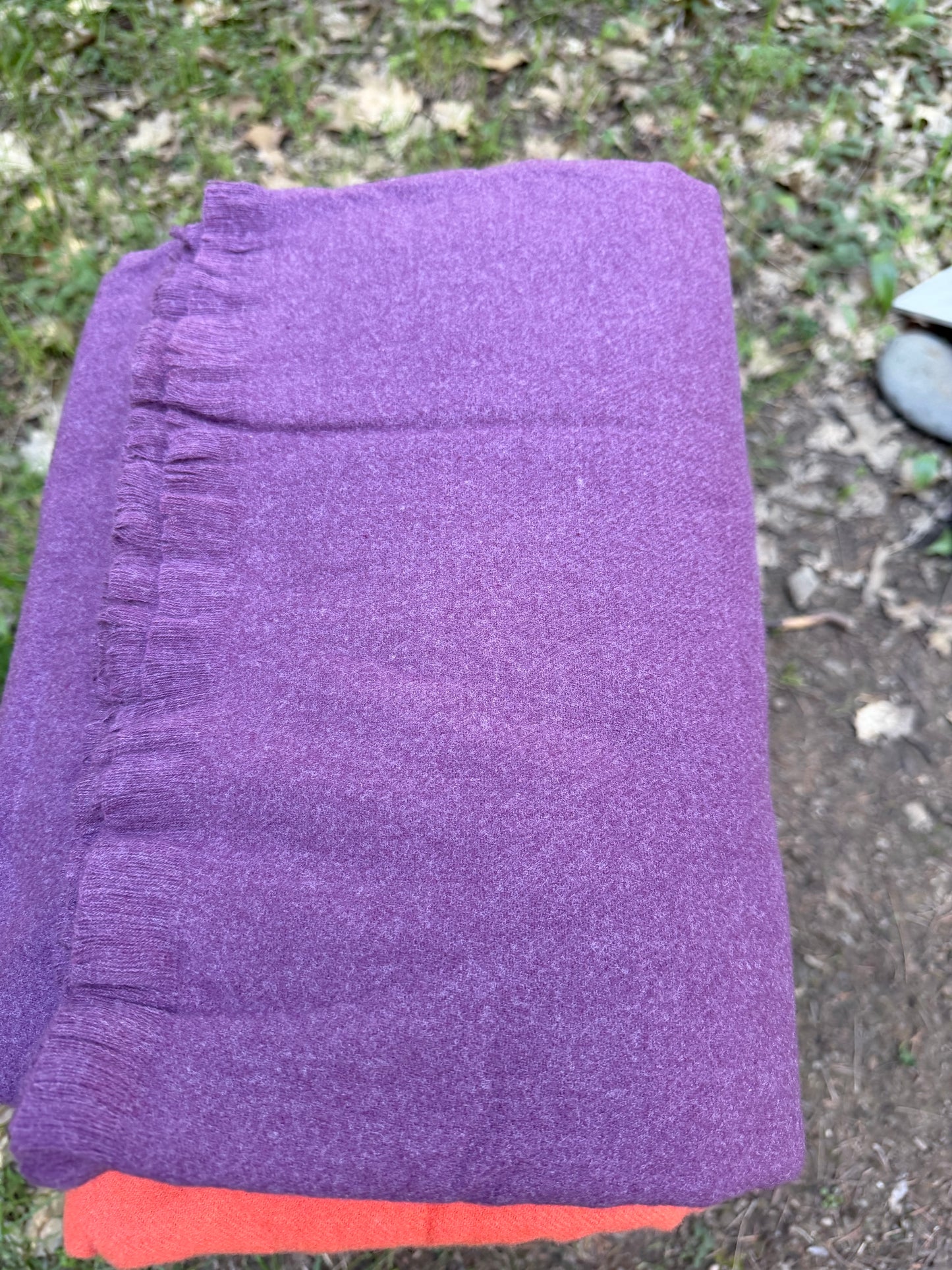 Extra Soft Himalayan Wool Throw Blanket - Limited Artisan Blanket from the Everest Highlands