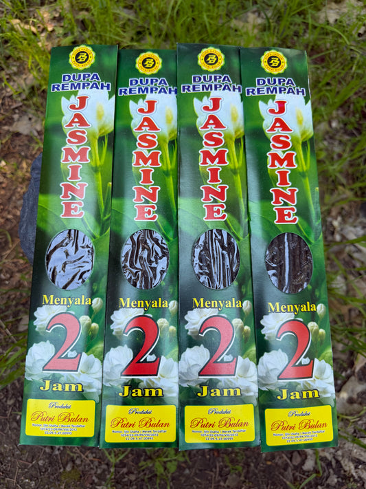 Balinese Jasmine Incense – Dupa Harum Putri Bulan Handmade in Ubud