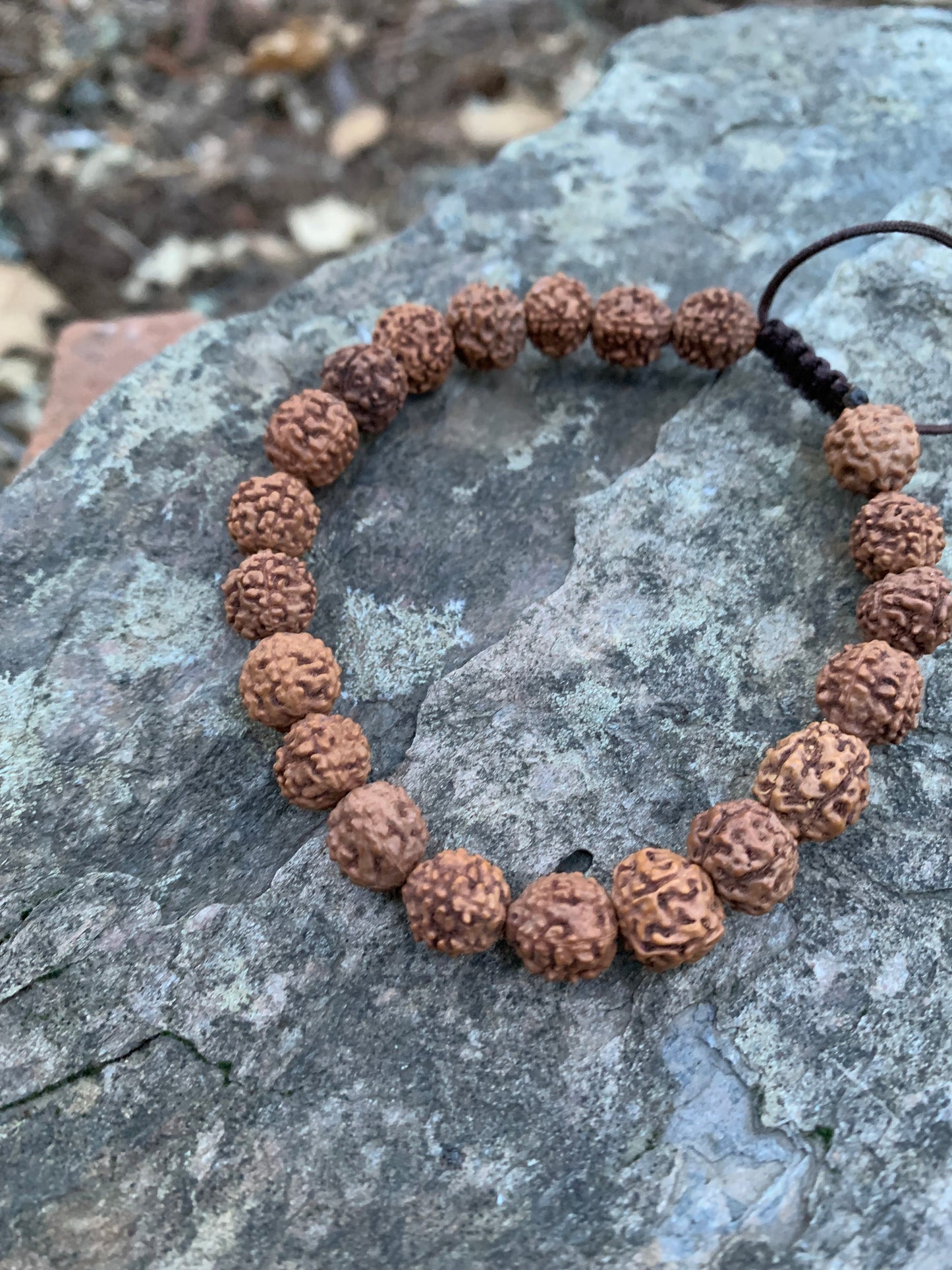 Rudraksha Seed Wrist Mala Bracelet