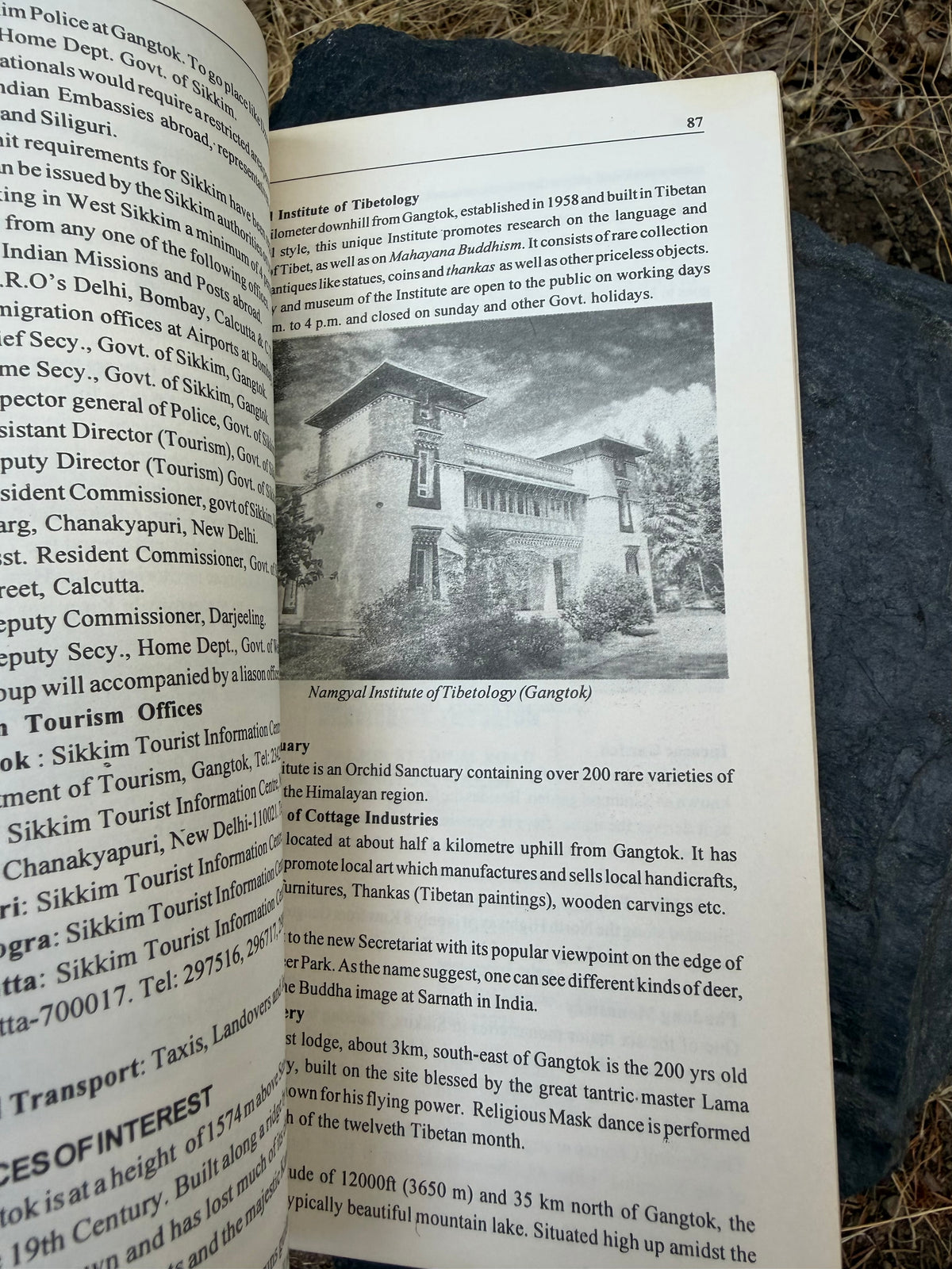 Eastern Himalayan Traveller's Guide | Vintage Book