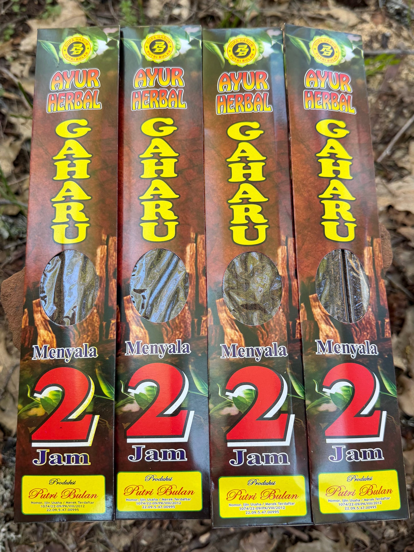 Ayur Herbal Gaharu Agarwood Incense