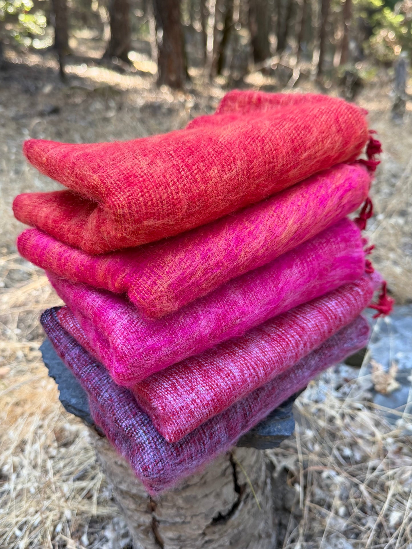 Handmade Himalayan Yak Wool Scarves from Nepal