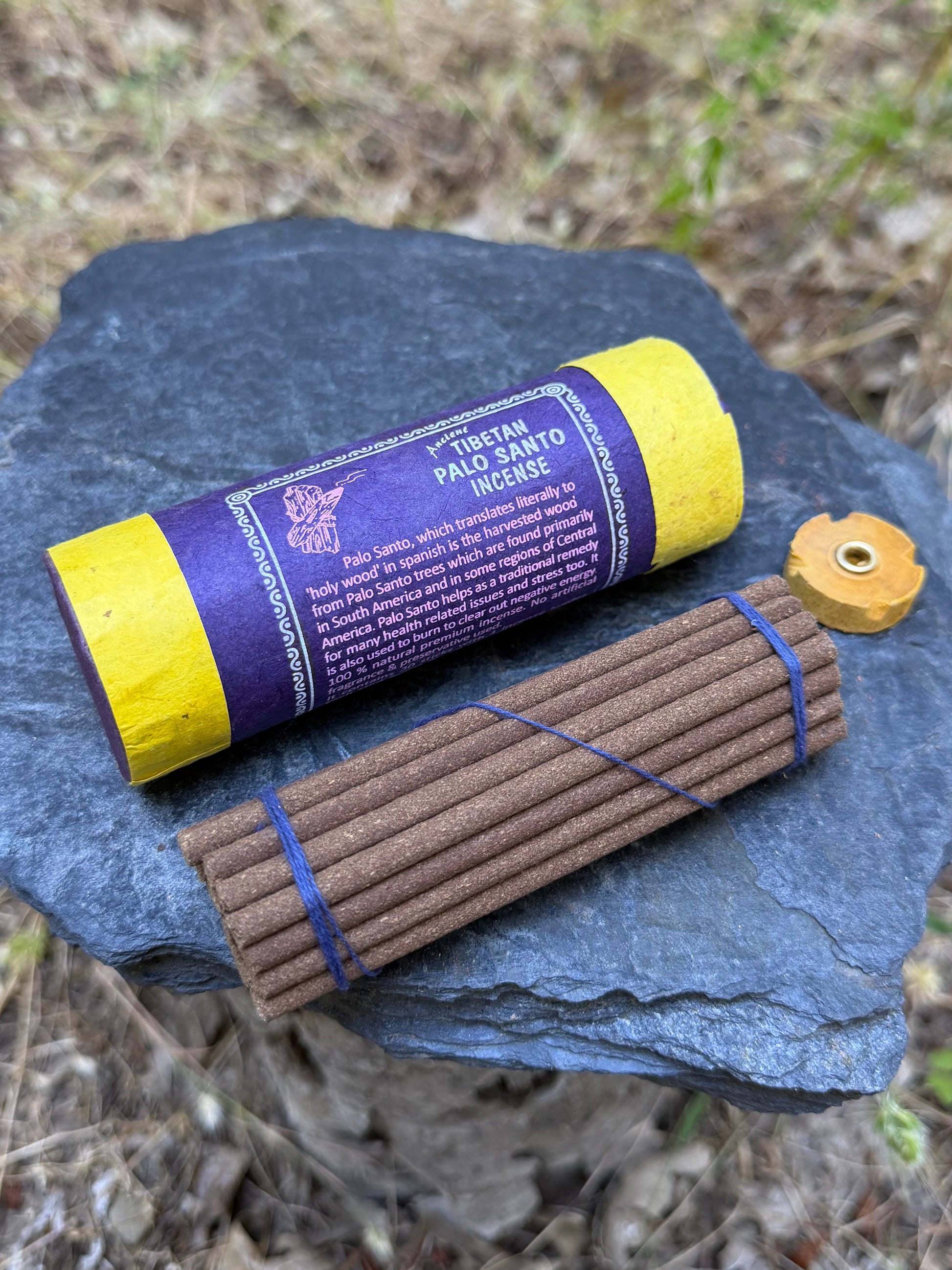 Ancient Tibetan incense sticks handmade in Nepal for meditation and yoga