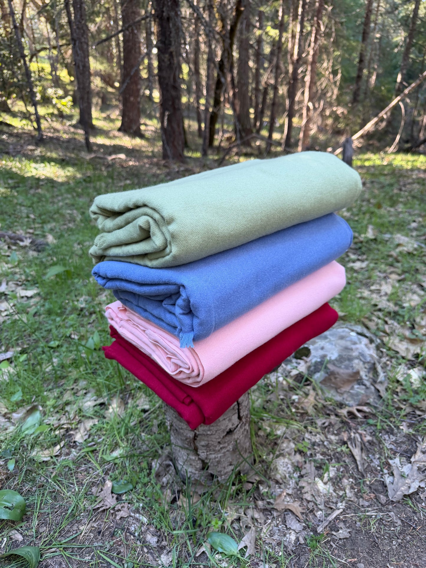 Extra Soft Himalayan Wool Throw Blanket - Limited Artisan Blanket from the Everest Highlands