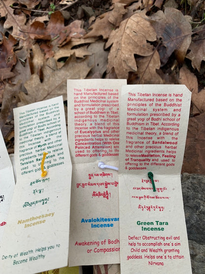 Tibetan Bodhi Leaf Incense Series