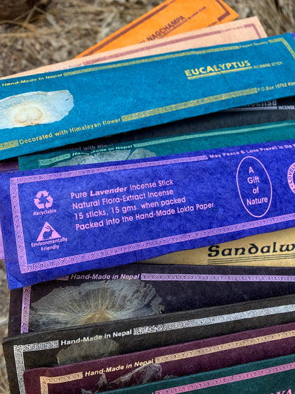 All Natural Nepal Flora Incense Sticks
