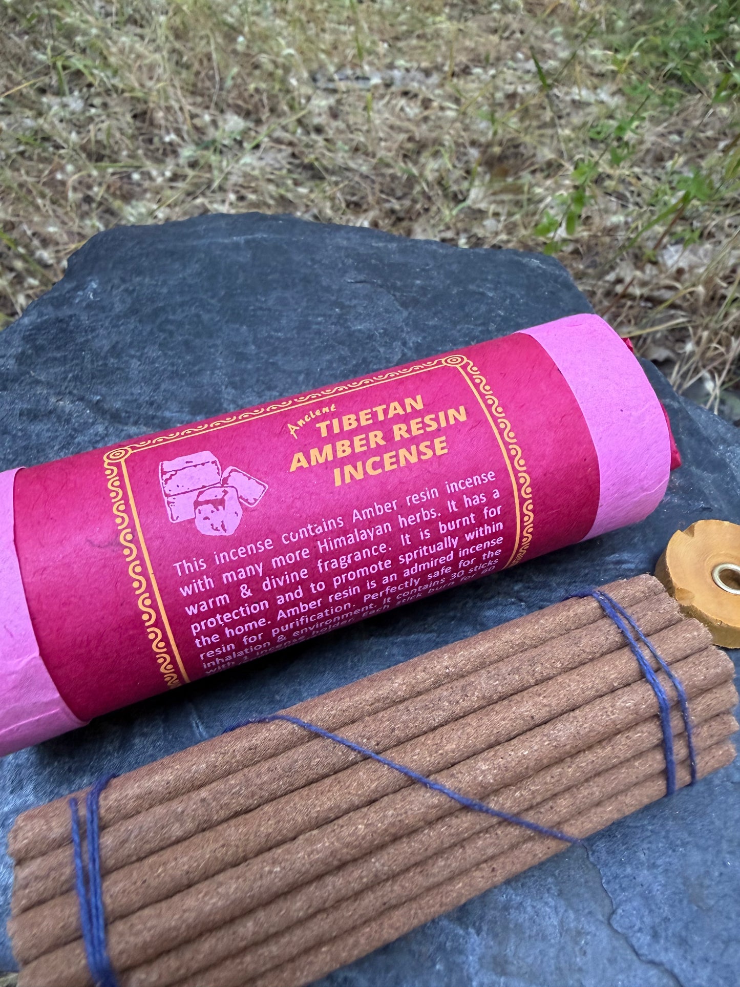 Ancient Tibetan Amber Resin Incense